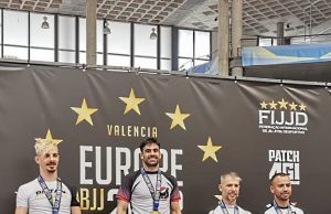 El alcantarillero Alejandro Contreras, Campeón de Europa de Jiu-Jitsu Brasileño