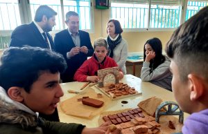 Alumnos de Sanje ultiman una réplica del autogiro de Juan de la Cierva