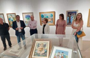 Exposición del pintor Pina Nortes en el Museo de la Huerta