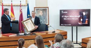 Emotivo nombramiento de Lazaro Mellado como Hijo Predilecto de Alcantarilla