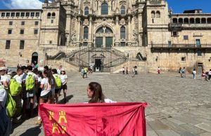 Una alumna de Sanje, una de las 200 expedicionarias de la Ruta Quetzal 2023