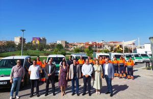 Hoy se incorporan 14 vehículos eléctricos más eficientes y respetuosos con el medio ambiente