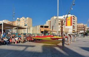 Más de 500 escolares participan con sus dibujos en el Homenaje a la Bandera y a la Fiesta Nacional
