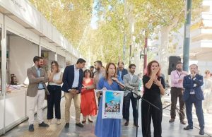 Alcantarilleros en la Feria del Libro de Murcia