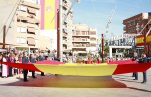 210 personas juran bandera en Alcantarilla durante el homenaje a la enseña nacional