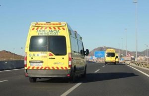 Accidente en Autovía del Noroeste con dos vehículos implicados