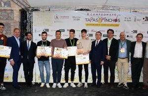 Javier Cárceles, de La Tapeoteca, ganador del II Campeonato de Tapas y Pinchos