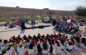 500 estudiantes participan en el encuentro de coros Cantemus en Alcantarilla