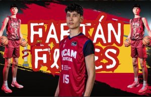 El alcantarillero, Fabián Flores, convocado con la Selección Española U20 de Baloncesto