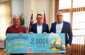 Los comercios de Alcantarilla sortean un ‘Sueldazo de Verano’ de 2.000€ entre sus clientes