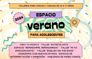 Se abre plazo para participar en el espacio de verano para adolescentes