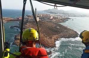 Desaparecido mientras nadaba un joven de 17 años en Cabo de Palos
