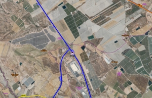 Un kamikaze que conducía en sentido contrario provoca un accidente