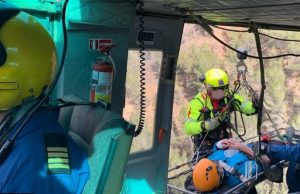 Ciclista herida de gravedad en Sangonera la Verde