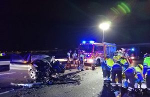 Un vehículo que circula en sentido contrario provoca accidente en Molina de Segura