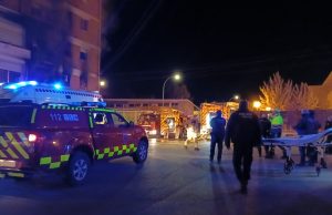 El incendio en un edificio de Molina de Segura deja cinco heridos