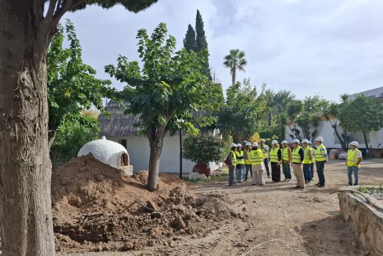 A buen ritmo avanzan las obras de modernización del Museo de la Huerta
