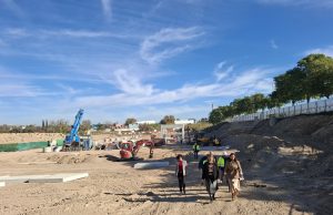 La transformación del Paraje El Soto está casi finalizada.