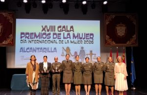 Las Damas Legionarias Paracaidistas y Maria Dolores Albuquerque, Premios de la Mujer 2026